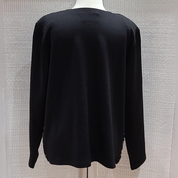 Bob Mackie Wearable Art sequin animal print jacket size Large - Picture 2 of 2